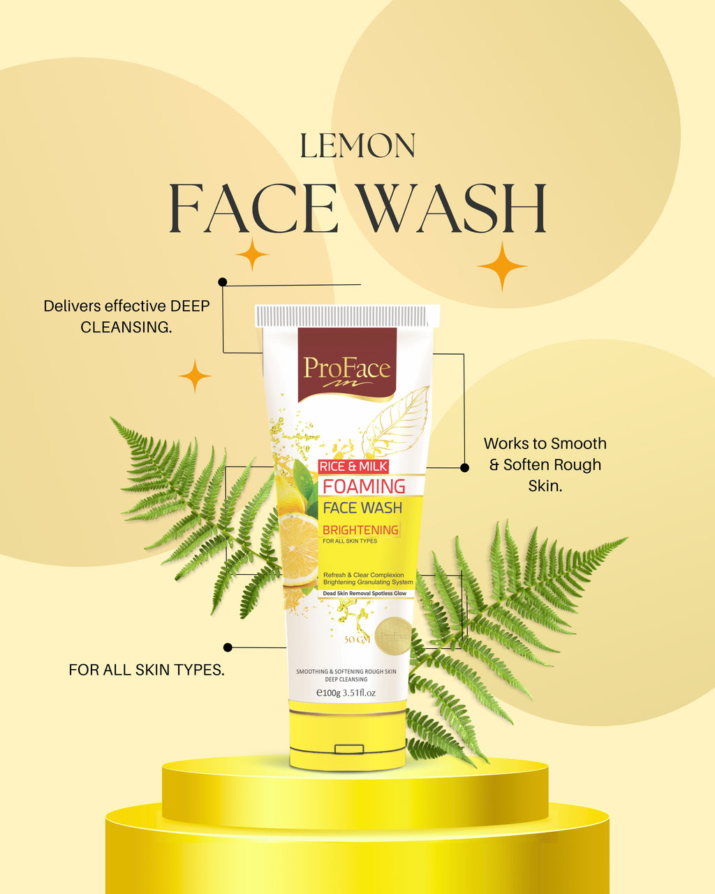 Pro Face Lemon Facewash