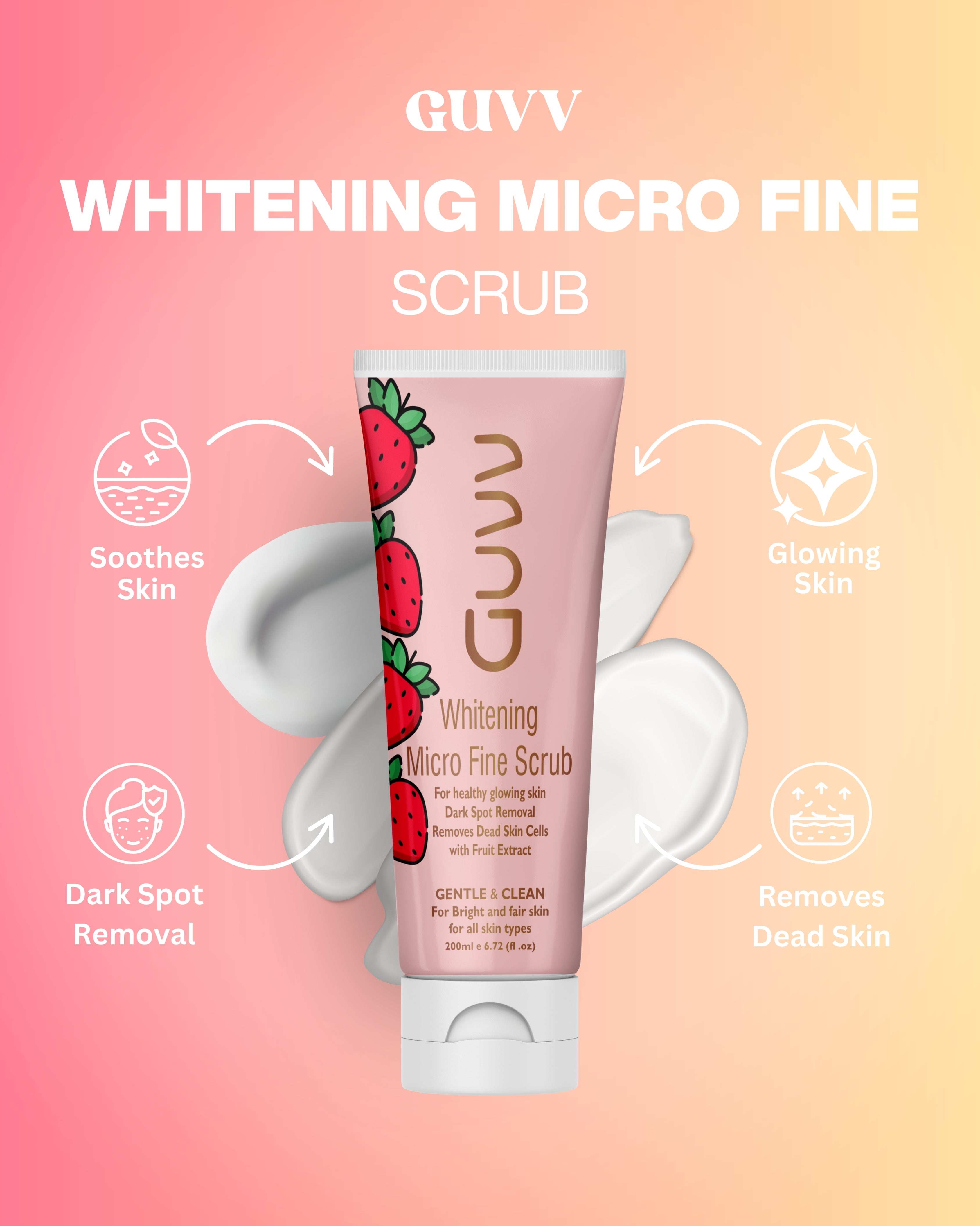 GUVV Whitening Micro Fine Scrub