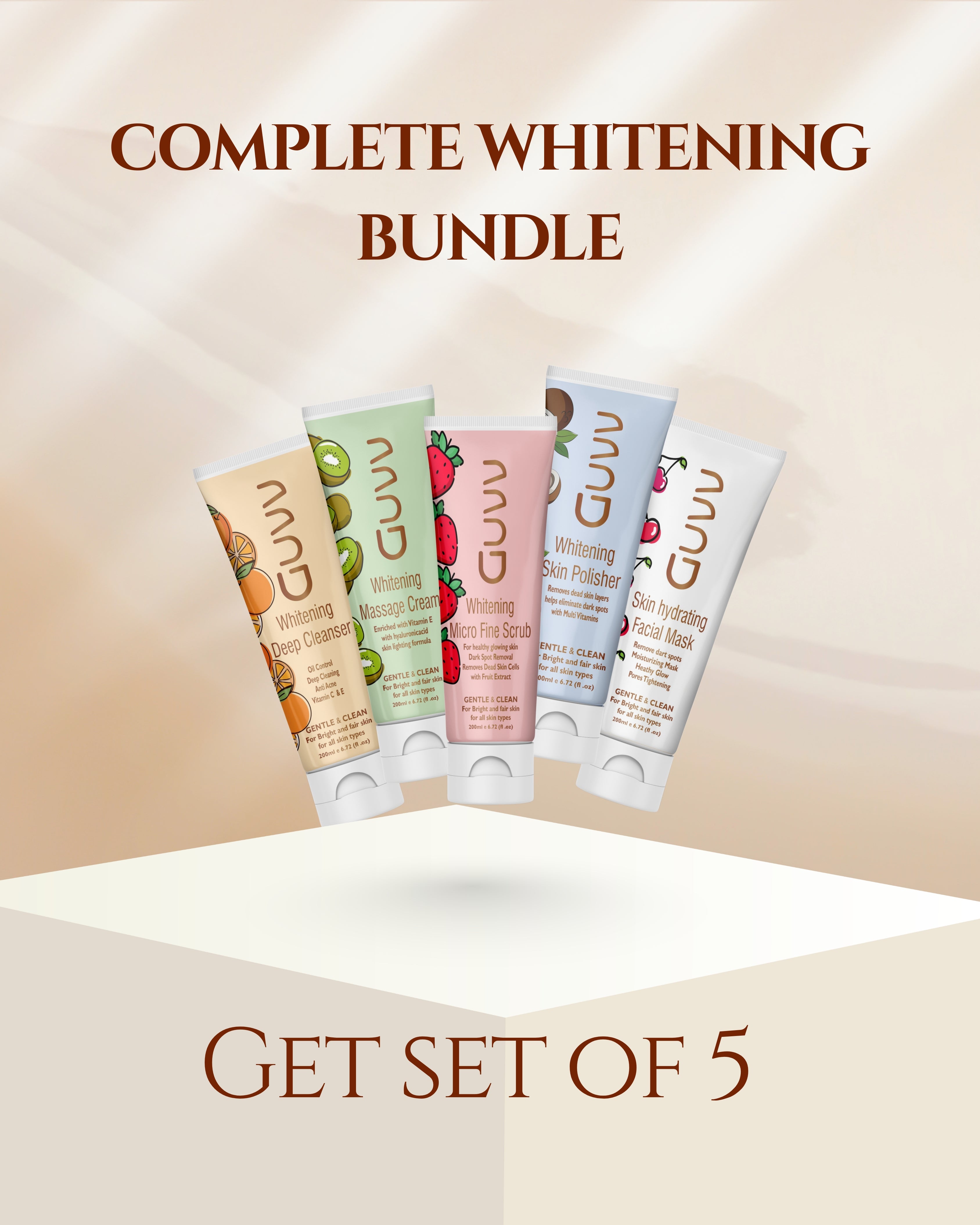 GUVV Whitening: Complete Bundle